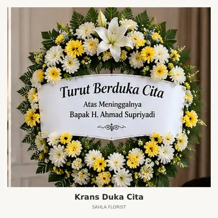 Krans Bunga Duka Sanggau